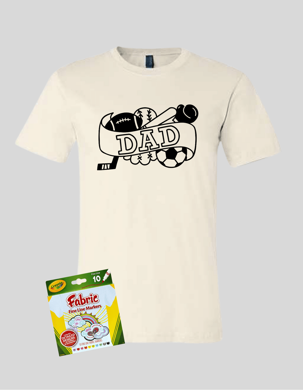 Colour Me Sports Dad